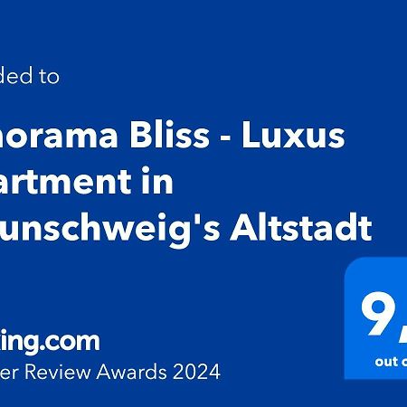 Panorama Bliss - Luxus Apartment In Braunschweig'S Altstadt Zewnętrze zdjęcie