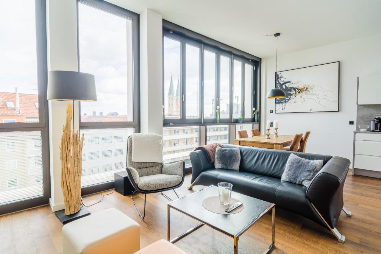 Panorama Bliss - Luxus Apartment In Braunschweig'S Altstadt Zewnętrze zdjęcie